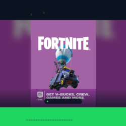 Fortnite Gift Card NOK 750 — Epic Games Норвегия Цифровой код