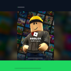 Roblox Gift Card CHF 60 — Roblox Швейцария Цифровой код