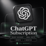 ChatGPT Subscription | Готовый аккаунт или инвайт | 1–2 месяца | Гарантия