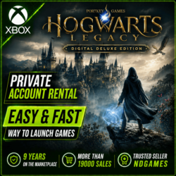 АРЕНДА Hogwarts Legacy: Digital Deluxe Edition [Xbox One & Series] Личный Аккаунт