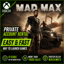 АРЕНДА Mad Max [Xbox One X|S & Xbox Series X|S] Личный Аккаунт
