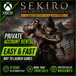 АРЕНДА Sekiro: Shadows Die Twice - GOTY Edition [Xbox One & Series] Личный Аккаунт