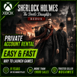 АРЕНДА Sherlock Holmes: The Devil's Daughter Redux [Xbox One & Series] Личный Аккаунт