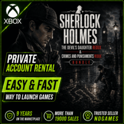 АРЕНДА Sherlock Holmes: Crimes and Punishments & The Devil's Daughter Bundle [Xbox]