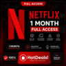 Netflix Premium 4K — Полный доступ к аккаунту с 5 профилями на 1 месяц | Быстрая