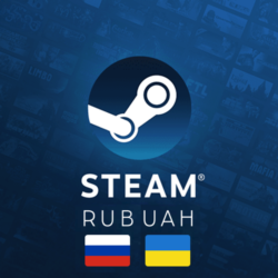 Steam КРЫМ ЛНР ДНР ВСЯ РОССИЯ РУБ Пополнение Стим рублями и гривнами🇷🇺₽ 🇺🇦₴АВТО