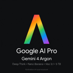 Antigravity   Google AI PRO | Gemini 4 Argon | Nano Banana | Veo 3.1 | АВТО 24/7