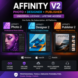 Универсальная лицензия Affinity V2 – Photo, Designer и Publisher V2 | Windows, macOS