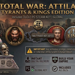 Total War: Attila Tyrants & Kings Edition Steam КЛЮЧ   GLOBAL |  2 DLC