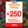 Подарочная карта Nintendo eShop Бразилия 250 BRL ключ |  Автоматическая доставка 24/7