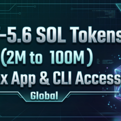 Токены GPT-5.6 SOL (от 2M до 100M) | Доступ Codex App &amp; CLI | Глобальный