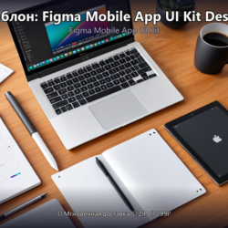 Шаблон: Mobile App UI Kit SVG Components