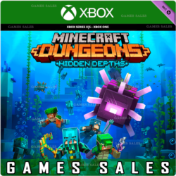 MINECRAFT DUNGEONS: HIDDEN DEPTHS  XBOX ONE|XS  КЛЮЧ
