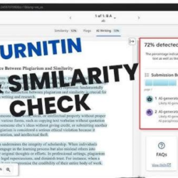 Отчет Turnitin о проверке на ИИ и плагиат — только одна проверка