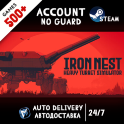 IRON NEST: Heavy Turret Simulator   500 ИГР STEAM АККАУНТ