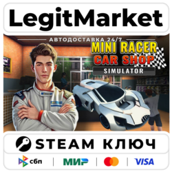 Mini Racer Car Shop Simulator | Steam Ключ | ВЕСЬ МИР