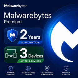 Malwarebytes Premium | 2 года | 3 устройства | Подписка | Личный аккаунт