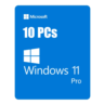 Windows 10 / 11 Professional (на 10 ПК) — ключ MAK Volume (глобальный)
