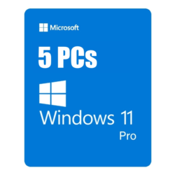 Windows 10 / 11 Professional (на 5 ПК) — ключ MAK Volume (глобальный)