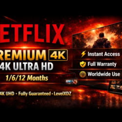 Netflix Premium 4K Ultra HD – (1/6/12 месяцев)   Мгновенная выдача и Полная гарантия