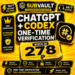 ChatGPT   Codex Одноразовый номер для верификации  | Быстрая доставка