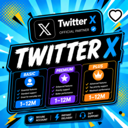 Twitter X Basic / Premium / Plus 1–12 Месяцев |     ПОЛНАЯ ГАРАНТИЯ