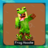 ПРОМОКОД Frog Hoodie — JAVA & BEDROCK | MINECRAFT | СКИН / ПРЕДМЕТ