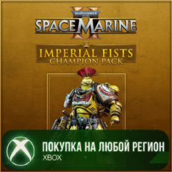 Warhammer 40,000: Space Marine 2 - Imperial Fists Champion Pack XBOX На Любой Регион