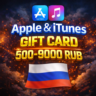 ПОДАРОЧНАЯ КАРТА APPLE ITUNES РОССИЯ | 500-9000 РУБЛЕЙ | GIFT CARD APP STORE RU