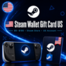 🇺🇸 Steam Wallet Gift Card US | $5–$100 – Steam – US аккаунт