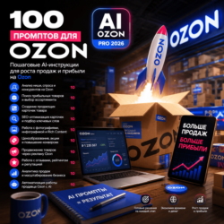 100 промптов ChatGPT для продаж на Оzоn — AI ОZОN Pro 2026