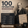 100 промптов ChatGPT для психологов — AI Psychology Pro 2026: консультации, анализ