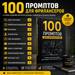 100 промптов ChatGPT для фрилансеров — AI Freelancer Pro 2026: заказы, клиенты