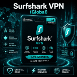 Surfshark VPN | Подписка 1–24 месяца | Код активации (Все регионы)