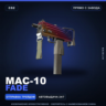 MAC-10 | Fade | Прямо с завода · Скин Counter-Strike 2