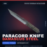 Паракорд-нож | Damascus Steel | После полевых испытаний · Скин Counter-Strike 2