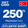 Карта Пополнения PSN 250 TL (TRY) Турция