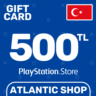 Карта Пополнения PSN 500 TL (TRY) Турция