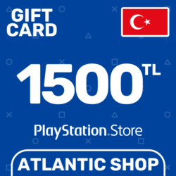 Карта Пополнения PSN 1500 TL (TRY) Турция