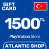 Карта Пополнения PSN 1500 TL (TRY) Турция
