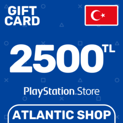 Карта Пополнения PSN 2500 TL (TRY) Турция