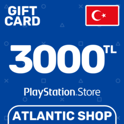 Карта Пополнения PSN 3000 TL (TRY) Турция