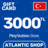 Карта Пополнения PSN 3000 TL (TRY) Турция