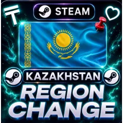 Смена региона Steam на КАЗАХСТАН  БЕЗ ПАРОЛЯ  Вход по QR