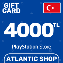 Карта Пополнения PSN 4000 TL (TRY) Турция