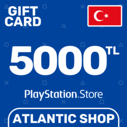 Карта Пополнения PSN 5000 TL (TRY) Турция