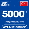 Карта Пополнения PSN 5000 TL (TRY) Турция