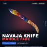 Наваха | Marble Fade | Прямо с завода · Скин Counter-Strike 2