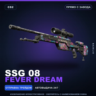 SSG 08 | Fever Dream | Прямо с завода · Скин Counter-Strike 2