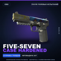 Five-SeveN | Case Hardened | После полевых испытаний · Скин Counter-Strike 2